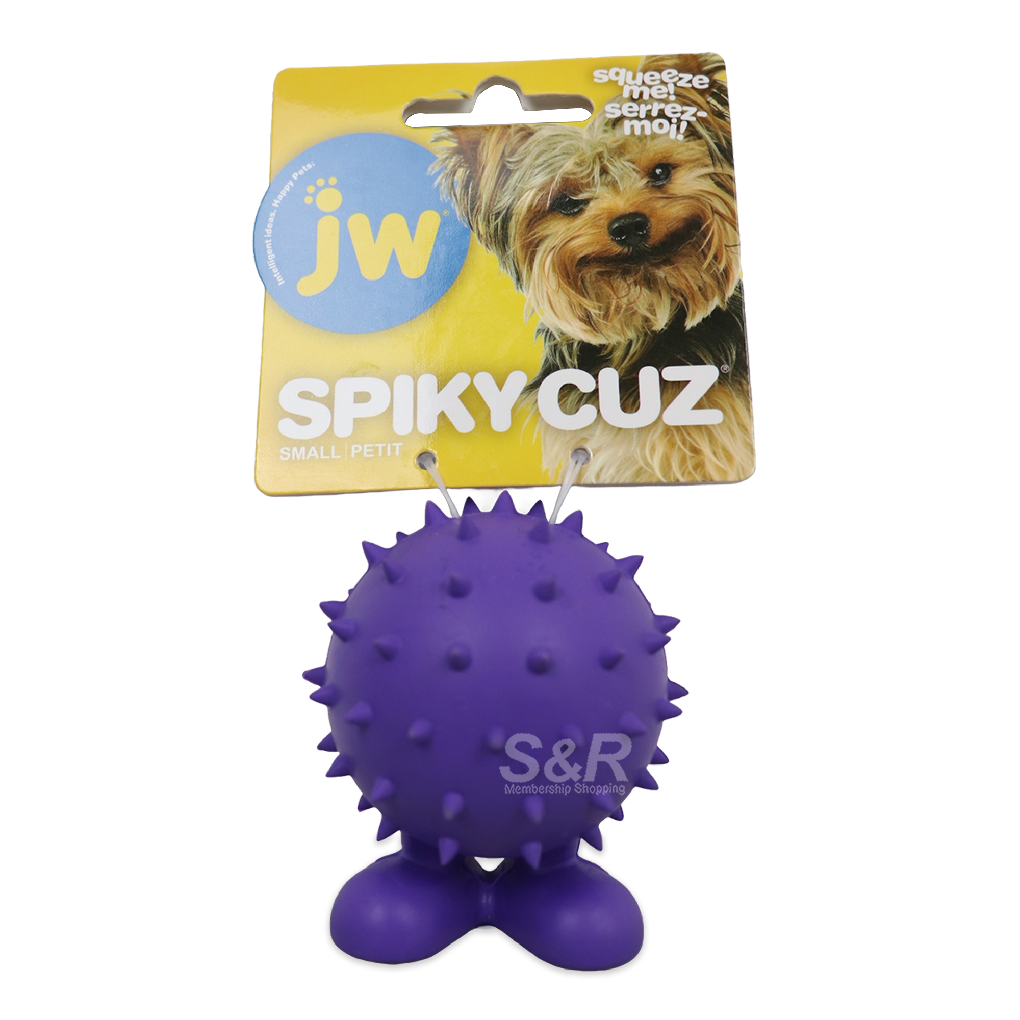 JW Spinky Cuz Small Ball Dog Toy